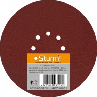 Шлифбумага круглая 225мм, зерно 060, 20шт Sturm DWS6016-9060