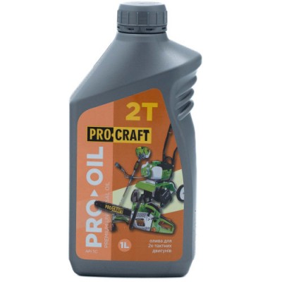 Бензопила Procraft K450L + Масло Procraft для цепи 1 л + Масло Procraft моторное 2-тактное 1 л