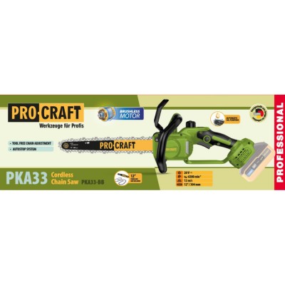 Аккумуляторная пила Procraft PKA33 (без акб и зп)