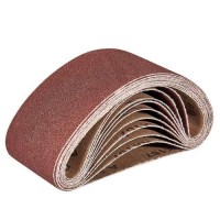 Лента шлифовальная Vitals 75х457 мм з. 80