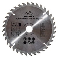 Диск пильный Vitals по дереву 180x22.2/20, ATB 36