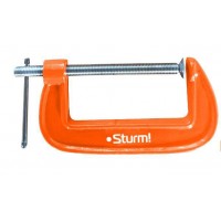 Струбцина G-образная (75 мм) Sturm 1078-01-75