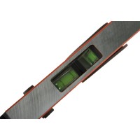 Уровень магнитный 2000 мм, 3 капсулы, зеркало, противоударный 2015-05-2000