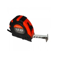 Рулетка 7,5м Х 25мм 2х сторонняя шкала и зацеп, магнит Sturm! 3100103