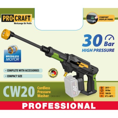Мойка аккумуляторная Procraft CW20 (без АКБ и ЗУ)