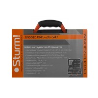 Набор глубоких головок (5-13мм и бит 47 пред.) Sturm 1045-20-S47