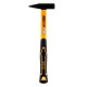 Молоток слюсарний фібергласова ручка 200 г INGCO