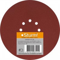 Шлифбумага круглая 225мм, зерно 150, 20шт Sturm DWS6016-9150