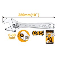 Розвідний ключ 250 мм (0–30 мм) INGCO