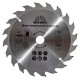 Диск пильный Vitals по дереву 185x20/16, ATB 20