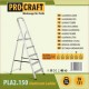 Сходи алюмінієві Procraft PLA2.150
