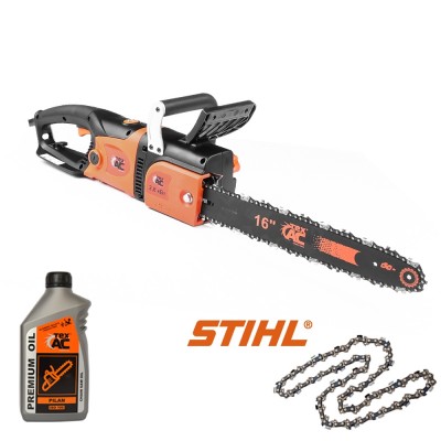 Електрична ланцюгова пилка Техас ТА-03-229 + ланцюг Stihl