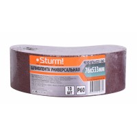 Шліфувальна стрічка, Шліфстрічка (75х457мм, Р24, 10шт) Sturm 9010-B76x533-060