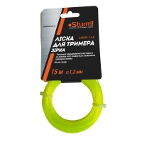 Леска для триммера, звезда (1.3 мм 15 м) Sturm GT3535-1.3-8