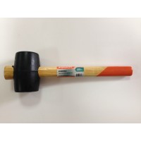 Киянка черная резина 450 г дер. рукоят. Sturm 1120403