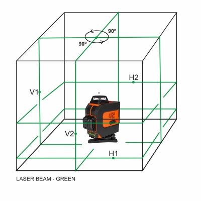 Лазерний рівень Техас ТА-04-045 (4D)
