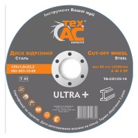 Диск отрезной 10шт. 125х1х22.2 Техас TA-CO125-10