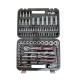 Набір головок торцевих 1/4″ та 1/2″ 94 предмети Vitals Master
