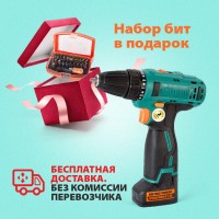 Дрель-шуруповерт аккумуляторная (2 аккумулятора 2,0 Ач, 14.4В, кейс) Sturm CD3214LBE