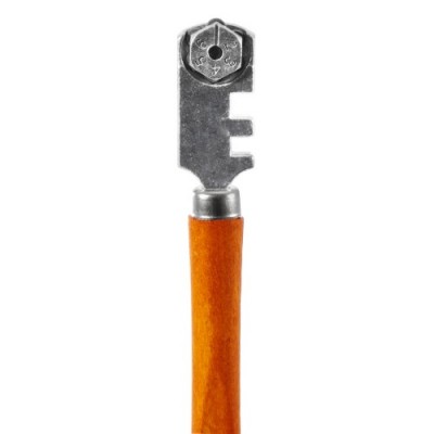 Склоріз 130 мм 6 різаків дерев'яна ручка INGCO