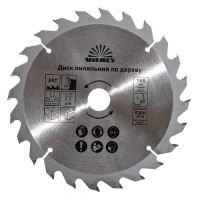 Диск пильный Vitals по дереву 165х20/16, ATB 24