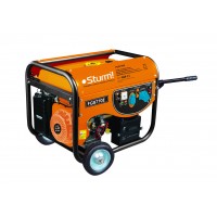 Генератор бензиновый, электрогенератор (7000 Вт, ручная/электро) Sturm PG8770E