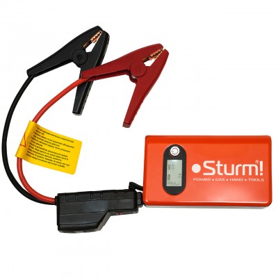 Пуско-зарядное устройство 12000 мА*ч + Power Bank + LED фонарь Sturm BC1212