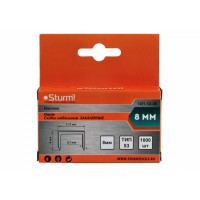 Скобы для степлера 8мм, тип 53 Sturm 1071-02-08