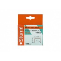 Скобы для степлера 10мм, тип 53 Sturm 1071-02-10