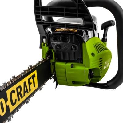 Бензопила Procraft K450 + Масло 2T 1л + Масло для цепи Procraft 1л