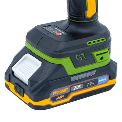 Набор аккумуляторного шуруповерта и винтоверта Procraft PA214SET (2 АКБ)