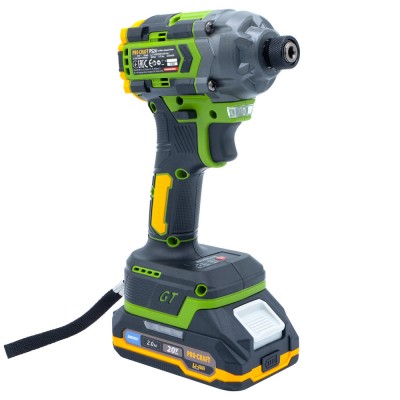 Набор аккумуляторного шуруповерта и винтоверта Procraft PA214SET (2 АКБ)