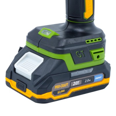 Набор аккумуляторного шуруповерта и винтоверта Procraft PA214SET (2 АКБ)