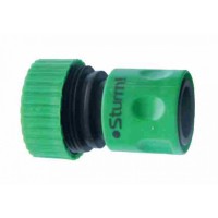 Соединитель для шланга 3/4” двухкомпонентный Sturm 3015-08-3/4