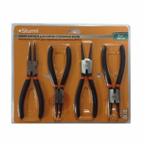 Набор щипцов для снятия стопорных колец 180 мм (4 шт) Sturm 10200101