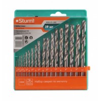 Сверла по металлу Sturm (1-10 мм, 19 шт) 1055-01-SS2