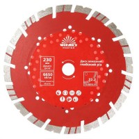 Диск алмазный Vitals Master Глубокий Рез 230×22.2×12 мм