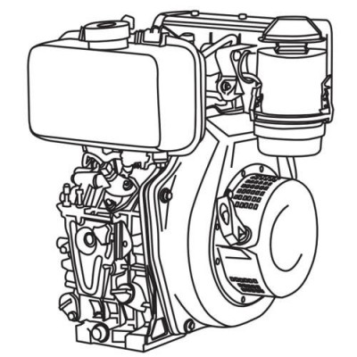 Двигатель дизельный Vitals DM 14.0sne