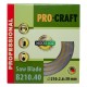Пиляльний диск Procraft B210.40 40T (по дереву)