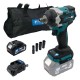 Аккумуляторный гайковерт PROFI-TEC DTW500BL POWERLine (1×PT2040MP (4.0 Ач), зарядное устройство)