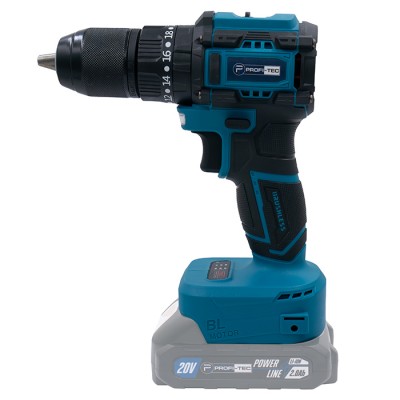 Аккумуляторный шуруповерт PROFI-TEC PCD5220 POWERLine (2×PT2020MP (2.0 Ач), зарядное устройство)