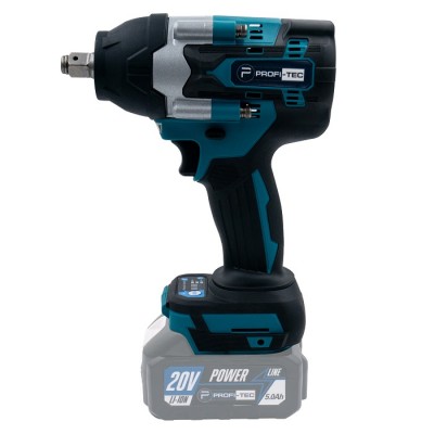 Акумуляторний набір інструментів PROFI-TEC Combo Set 2/4 POWERLine (DTW500BL, DTW800BL) (2×PT2040MP (4.0 Аг), зарядний пристрій)