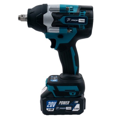 Акумуляторний набір інструментів PROFI-TEC Combo Set 3/5 POWERLine (PBH201BL, DTW800BL, DGA20BL) (2×PT2040MP (4.0 Аг), зарядний пристрій)