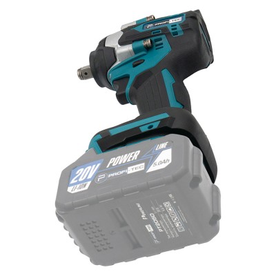 Аккумуляторный гайковерт PROFI-TEC DTW500BL POWERLine (1×PT2040MP (4.0 Ач), зарядное устройство)