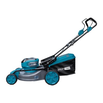 Аккумуляторная газонокосилка PROFI-TEC EcoCut 51 Pro (2×PT2080EP (8.0 Ач), зарядное устройство)
