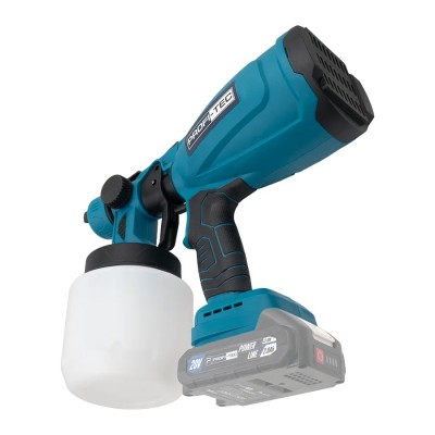 Аккумуляторный краскопульт PROFI-TEC PSG80020 POWERLine (2×PT2020MP (2.0 Aг), зарядное устройство)