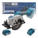 Аккумуляторная универсальная дисковая пила PROFI-TEC PPCA14020 UltraCore (1×PT2040VX (4.0 Ач), зарядное устройство)