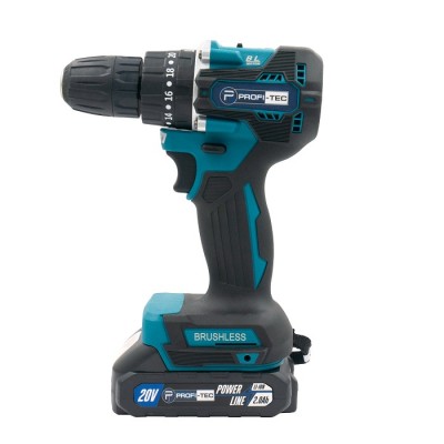 Аккумуляторный шуруповерт PROFI-TEC PCD4020BL POWERLine (2×PT2020MP (2.0 Ач), зарядное устройство)