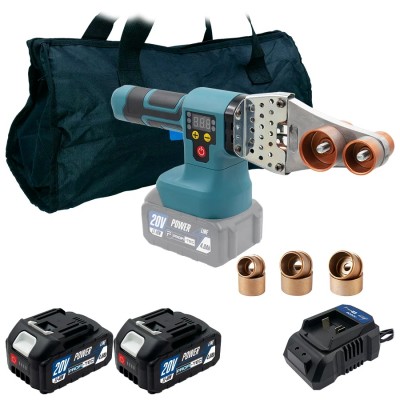 Аккумуляторный паяльник PROFI-TEC PWM20BL POWERLine (2×PT2040MP (4.0 Ач), зарядное устройство)