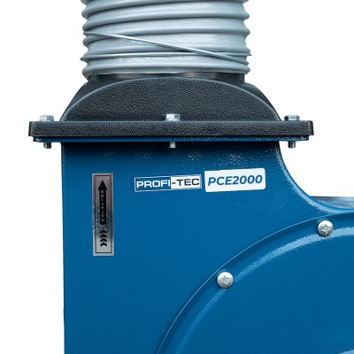Стружковідсмоктувач PROFI-TEC TURBODust PCE2000